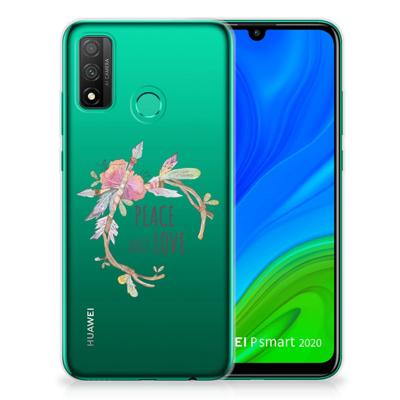 Huawei P Smart 2020 Telefoonhoesje met Naam Boho Text Huawei P Smart 2020 Telefoonhoesje met Naam Boho Text