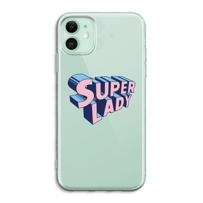 Superlady: iPhone 11 Transparant Hoesje