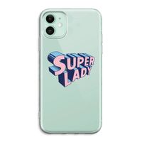 Superlady: iPhone 11 Transparant Hoesje