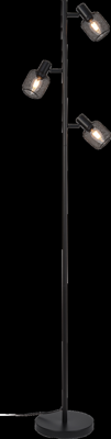 LIVARNO Staande lamp (Zwart)