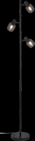 LIVARNO Staande lamp (Zwart)