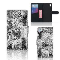 Telefoonhoesje met Naam Sony Xperia Z3 Skulls Angel