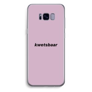 kwetsbaar: Samsung Galaxy S8 Plus Transparant Hoesje