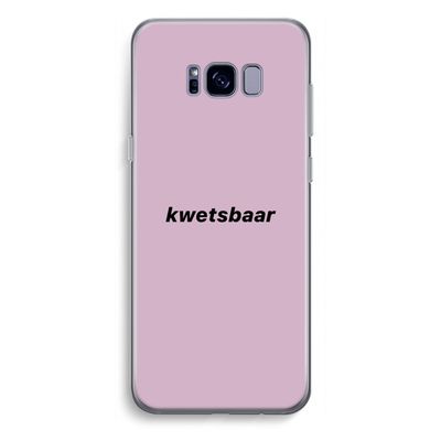 kwetsbaar: Samsung Galaxy S8 Plus Transparant Hoesje