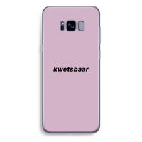 kwetsbaar: Samsung Galaxy S8 Plus Transparant Hoesje