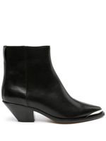 ISABEL MARANT bottines Adnae 65 mm en cuir - Noir