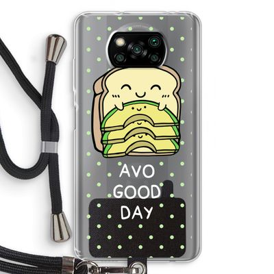 Avo Good Day: Xiaomi Poco X3 Pro Transparant Hoesje met koord