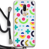8-bit N°1: OnePlus 6 Transparant Hoesje met koord 8-bit N°1: OnePlus 6 Transparant Hoesje met koord