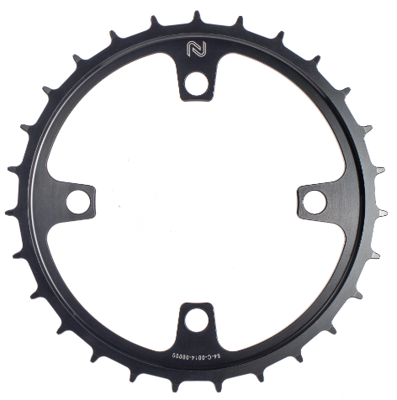 Enduo Kettingblad 54t cargo 4-b 104-bcd cl-45.5 53.0 - zwart