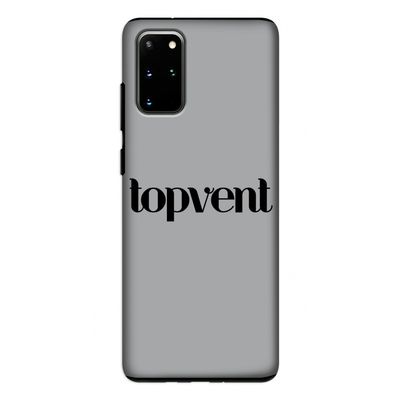 Topvent Grijs Zwart: Samsung Galaxy S20 Plus Tough Case