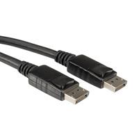 VALUE DisplayPort Cable, DP-DP, LSOH, M/M, zwart, 5 m