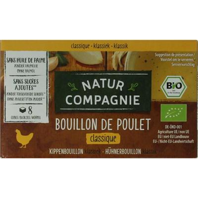 Natur Compagnie Kippenbouillon 8 blokjes bio