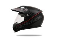 UFO PLAST Helmet aries m black/red
