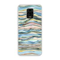 Watercolor Agate: Xiaomi Redmi Note 10 Lite Transparant Hoesje