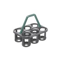 Rotho flessendrager basic grijs/groen