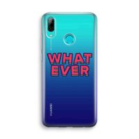 Whatever: Huawei P Smart (2019) Transparant Hoesje