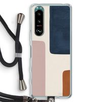 Geo #5: Sony Xperia 5 III Transparant Hoesje met koord