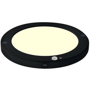 LED Plafondlamp met Bewegingssensor + Dag en Nacht Sensor - 18W - Warm Wit 3000K - 360° Zichthoek - Opbouw/Inbouw - Rond