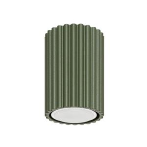 Plafondlamp KARBON 10 olijfgroen