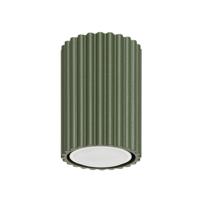 Plafondlamp KARBON 10 olijfgroen