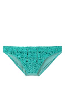 Amir Slama slip de bain en crochet - Bleu