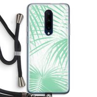 Palmbladeren: OnePlus 7 Pro Transparant Hoesje met koord
