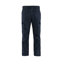 Blåkläder Industrie werkbroek stretch 14441832 | Donker marineblauw/Zwart | Maat 56 - 7330509756133