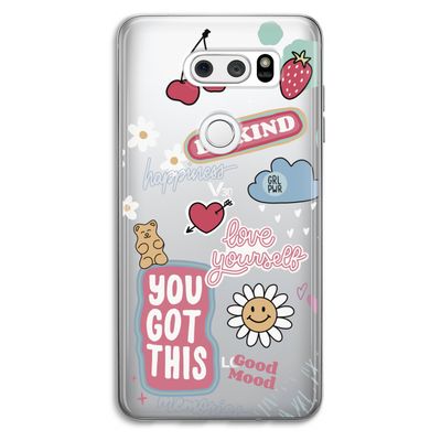 Positivity: LG V30 Transparant Hoesje