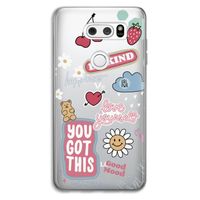 Positivity: LG V30 Transparant Hoesje