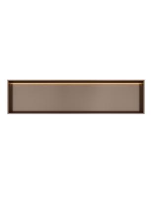 Hotbath &MORE Inbouwnis 30x120x10cm met LED IP44 Tuscan Bronze