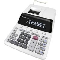 Sharp Tischrechner druckend CS-2635 LW 12 Stellen, schwarz/rot Druck Bureaurekenmachine Zwart, Wit (b x h x d) 222 x 78 x 335 mm