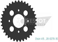 ESJOT Chain wheel 415 35z steel black