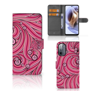 Motorola Moto G31 | G41 Hoesje Swirl Pink