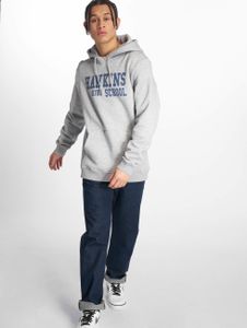 Mister Tee / Hoody Hawkins Highschool in grijs Mister Tee / Hoody Hawkins Highschool in grijs
