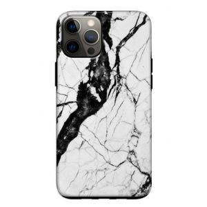 Witte marmer 2: iPhone 12 Tough Case