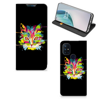 OnePlus Nord N10 5G Magnet Case Cat Color