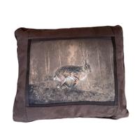 Kussen wild suede look Haas