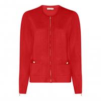 micha - Rood | Dames | Vest | Rood | 3XL | regular | Kamst mode