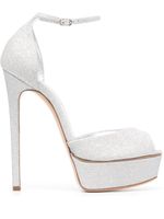 Casadei sandales Flora Citylight 160 mm - Argent - thumbnail