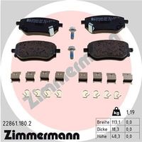 Remblokkenset, schijfrem 228611802