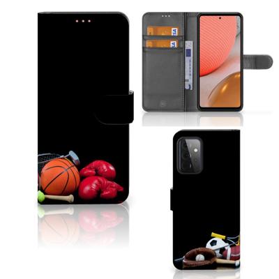 Samsung Galaxy A72 | Wallet Case | met Pasjes | Sports