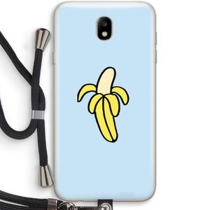 Banana: Samsung Galaxy J7 (2017) Transparant Hoesje met koord