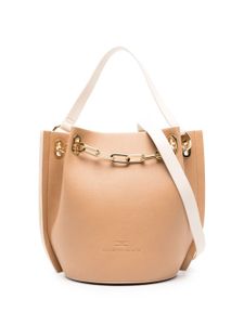 Elisabetta Franchi sac seau Dune - Tons neutres