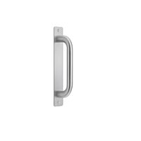 JNF 16.221 schuifdeurgreep op plaat 215 x 45 mm RVS