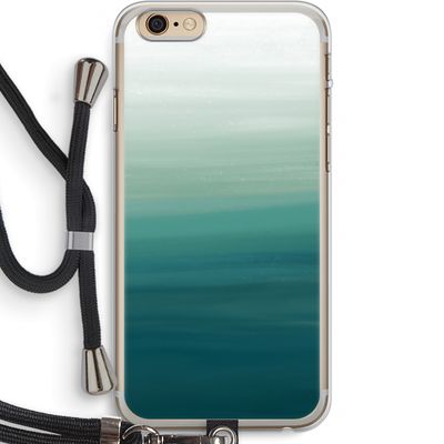 Ocean: iPhone 6 PLUS / 6S PLUS Transparant Hoesje met koord
