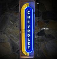 Chevrolet Dealer XXL (Echte) Neon Verlichting 230 x 50 cm Chevrolet Dealer XXL (Echte) Neon Verlichting 230 x 50 cm