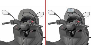 GIVI Accessoire steun, Accessoiresteun voor aan het stuur, FB5622