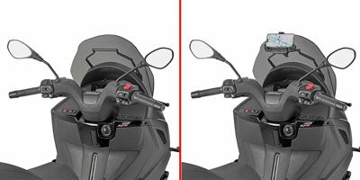 GIVI Accessoire steun, Accessoiresteun voor aan het stuur, FB5622