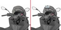 GIVI Accessoire steun, Accessoiresteun voor aan het stuur, FB5622 GIVI Accessoire steun, Accessoiresteun voor aan het stuur, FB5622