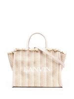 Lanvin sac cabas In & Out à chevrons - Tons neutres